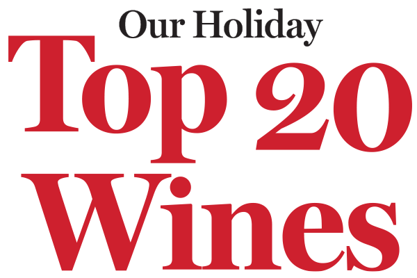 Our Holiday Top 20 Wines